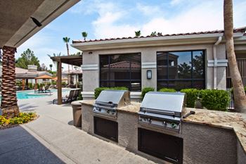 Vintage at the lakes apartment homes poolside bbq